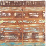  Klubska mizica 80x80x28 cm trden predelan les | Shoptok.si