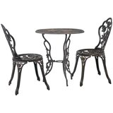  3-dijelni bistro set od lijevanog aluminija | shoptok.hr