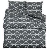 Maison Chic Komplet posteljnine - Posteljnina siva 200x220 cm bombaž, (21786820) Cene