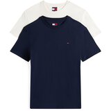 Tommy Jeans Majica marine / bela Cene