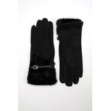 TRENDYOLMILLA ženski rukavice Twoaw26Ed00008, Crna/Crna | Eponuda.com