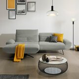 Dieter Knoll KOTNA SEDEŽNA GARNITURA, šenilja svetlo siva | Shoptok.si