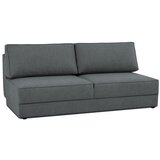 Scandic Temno siva raztegljiva/s prostorom za shranjevanje sedežna garnitura 202 cm Dora – | Shoptok.si