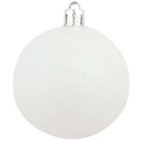 vidaXL set božićnih kuglica 100 komada 3/4/6 cm bijeli/sivi | shoptok.hr