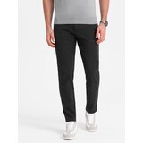 Ombre Elegant men's SLIM FIT chino pants - graphite | Eponuda.ba