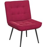  Stolica za opuštanje vino crvena 64x74x84 cm baršun | Eponuda.com