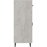  Komoda siva boja betona 69,5x34x90 cm od konstruiranog drva | Eponuda.com