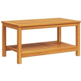  Bocni stol Prirodna nafta 90 x 50 x 45 cm Čvrsto drvo akacije | shoptok.hr