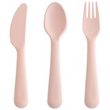 Mushie® 3-dijelni pribor za jelo blush | shoptok.hr