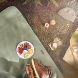 Vonshef odeja za piknik 147 x 180cm, zelena | Shoptok.si