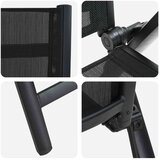  Ležaljke u vrtu 2 pcs Crna 58 x 73 x 111 5 cm Tekstilen | shoptok.hr
