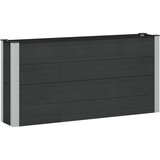  Povišena vrtna gredica Crna 150 x 30 x 72 cm | shoptok.hr
