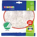Playbox 5mm MIDI peglajuće perle u bijeloj boji, pakiranje od 6000 komada | shoptok.hr