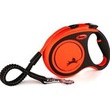 Flexi povodac Xtreme Tape Black/Orange S Cene