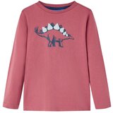 vidaXL Dječja majica dugih rukava tamnocrvena 104 | shoptok.hr