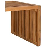  Vrtni bočni stol Smeđa 90 x 50 x 36 cm Čvrsto teak drvo | shoptok.hr