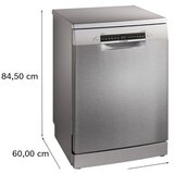 Bosch perilica posuđa Serie 6|60cm, 14setova, INOX,9l,39dB,6 programa, 4 posebne funkcije | Eponuda.ba