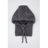 TRENDYOLMILLA uniseks kapica model Twoaw26Br00002, antracit-siva Cene