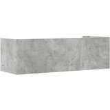 vidaXL Zidna polica siva boja betona 100x35x30,5 cm konstruirano drvo | shoptok.hr