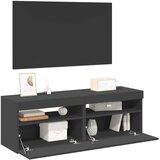 Furnova TV omarica z LED lučkami 2 kosa siva 60x35x40 cm, (21924493) Cene