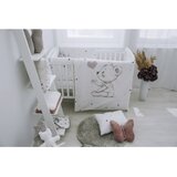 Bubaba Posteljina 6 dijelna 120x90 cm, Medvjedić, bež | Shoptok.si