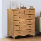 vidaXL predalna omara 'ASKIM' 91x40x95.5 cm iz trdega borovega lesa, (22094311) | Shoptok.si