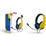 Pdp slušalke LVL40 Chat Stereo Headset za NINTENDO SWITCH rumeno modre barve | Shoptok.si