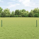  Ograde Stabljike 5 kom U-kanal Zelena 40 cm Čelik Šesterokutna ograda Zelena 0.4x10 m Čelik Cijene