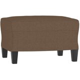 Trosed s stolčkom za noge rjav 180 cm blago | Shoptok.si