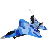  Borbeni avion na daljinsko upravljanje s efektima plava kamuflaža | shoptok.hr