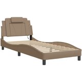  Okvir kreveta Viana s LED-om bez madraca cappuccino 90x190 cm | shoptok.hr