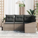  vrtna sedežna garnitura, 4-delna, poli ratan | Shoptok.si