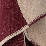 Bloomingville Rdeča/bež odeja iz recikliranega bombaža 130x160 cm Cimmi – | Shoptok.si