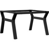 Furnova Noge za klubsko mizico Y-okvir 70x60x43 cm lito železo, (22056328) | Shoptok.si