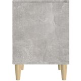  Nočna omarica 2 kosa betonsko siva 40x35x50 cm, (20733841) | Shoptok.si