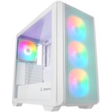  Kućište gaming RAMPAGE CRAFT White Mesh Type-C*1 Usb3.0*2 HD Audio 1*14CM 3*12CM ARGB Fan ATX Mid-T, 39988 | Eponuda.ba