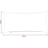  Presvlaka za jastuk 2 kom. HEERLEN Crvena 40 x 80 cm Tkanina | shoptok.hr