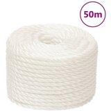 vidaXL Delovna vrv bela 10 mm 50 m polipropilen cene