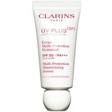 Clarins UV PLUS [5P] Anti-Pollution Rose vlažilni fluid SPF 50 30 ml | Shoptok.si