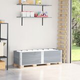  Okviri za palete 2 kom sivi 150x50 cm od masivne borovine | shoptok.hr