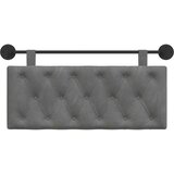 Držeće uzglavlje Zidne Tamno siva 110 x 55 x 7 cm Baršun - Tamno siva 100 cm bez LED | shoptok.hr