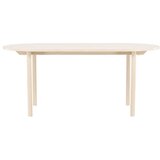 Venture Home Andy ovalni blagovaonski stol 180 &amp;times; 90 cm, izbijeljeni (whitewash) Slike