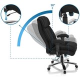 MID.YOU Pisarniški Stol Builder Xxl I, Črna | Shoptok.si