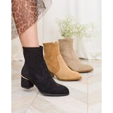 Resti Black women's low stiletto boots Rejerra | Shoptok.si