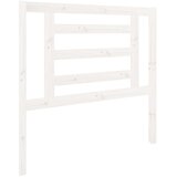  Uzglavlje za krevet bijelo 96 x 4 x 100 cm od masivne borovine | Eponuda.ba