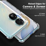 Techsuit Shockproof Clear Silicone prozorna maskica odporna na udarce za Honor 90 Pro | Shoptok.si