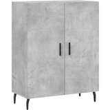 vidaXL Komoda betonsko siva 69,5x34x90 cm inženirski les, (20807437) | Shoptok.si