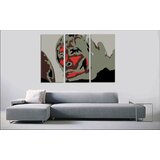  Ročno izdelana slika POP Art BROWN APE 3-delna (POP ART slike) | Shoptok.si