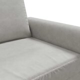 Dvosjed Svjetlosiva 140 cm baršunasti | shoptok.hr