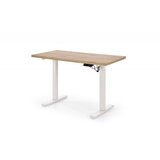 Halmar Podesivi uredski stol Vorna (VIE BOJA)-Artisan hrast/Bijela | shoptok.hr